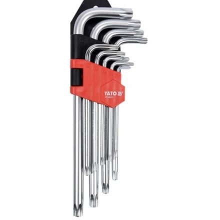 YATO YT0511 Torx kulcs készlet 9 részes T10-T50 CrV