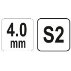 YATO YT05574 Imbusz T-kulcs 4,0 mm / 13 x 140 mm S2