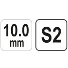 YATO YT05594 Gömbfejű imbusz T-kulcs 10 mm / 22 x 200 mm S2