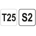 YATO YT05606 T-kulcs T25 / 130 mm S2
