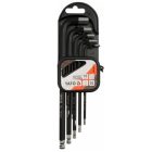 YATO YT0561 Hosszú gömbfejű imbuszkulcs készlet 10 részes 1,27-10 mm S2
