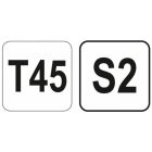 YATO YT05610 T-kulcs T45 x 220 mm S2