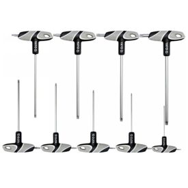   YATO YT05615 Torx T-kulcs készlet 9 részes T10-T50 tamperproof S2