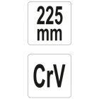 YATO YT0607 Seeger fogó 225 mm csőrös külső