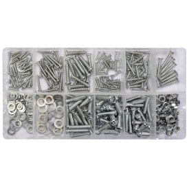   YATO YT06771 Csavar, alátét és csavaranya készlet 347 részes 