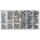 YATO YT06774 Hatlapú önzáró csavaranya készlet 146 részes M4-M12 