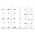 YATO YT06865 Alumínium alátét készlet 300 db