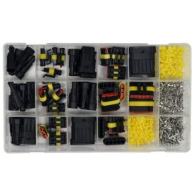 YATO YT06869 Elektromos csatlakozó készlet 424 részes