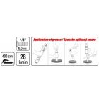 YATO YT07055 Pneumatikus zsírzó 400 cm3 30-40 MPa