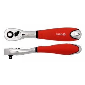   YATO YT0733 Racsnis hajtószár 1/4" 155 mm 72T hajlított szár CrV 