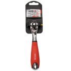 YATO YT0733 Racsnis hajtószár 1/4" 155 mm 72T hajlított szár CrV 