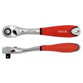   YATO YT0735 Racsnis hajtószár 1/2" 255 mm 72T hajlított szár CrV