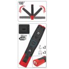 YATO YT08507 Akkus LED lámpa 30+7 LED