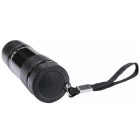 YATO YT08570 Elemes LED zseblámpa 30 lumen alumínium fekete 3 x AAA 