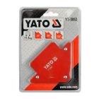 YATO YT0863 Hegesztési munkadarabtartó mágneses 82 x 120 x 13 mm/11,5 kg
