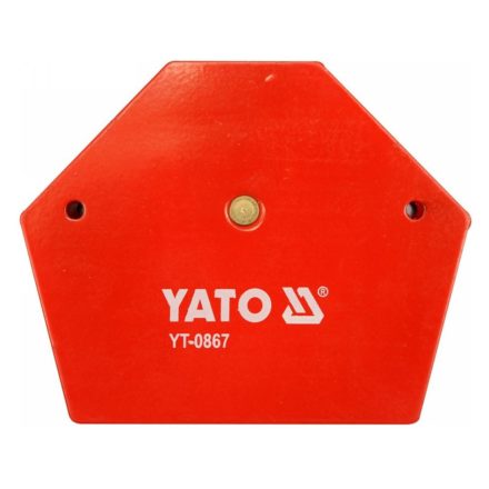 YATO YT0867 Hegesztési munkadarabtartó mágneses 111 x 136 x 24 mm/34 kg