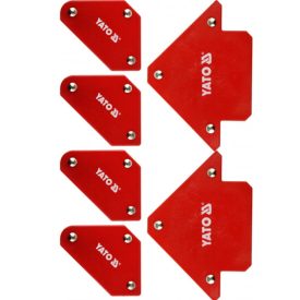   YATO YT08678 Hegesztési munkadarabtartó készlet 6 részes mágneses 