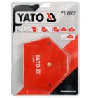 YATO YT0867 Hegesztési munkadarabtartó mágneses 111 x 136 x 24 mm/34 kg