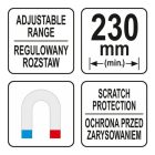 YATO YT08680 Mágneses papírtörlő tartó