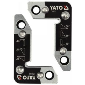   YATO YT08722 Hegesztési munkadarabtartó mágneses 30-60-90°/25 kg (2 db/cs)