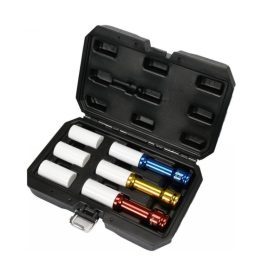   YATO YT10563 Dugókulcs készlet könnyűfém felnikhez 6 részes 1/2": 17/19/21 mm/L=150 mm