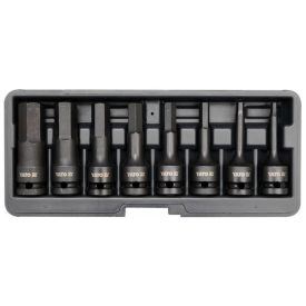   YATO YT1066 Gépi bit Imbusz dugókulcs készlet 8 részes 1/2": 6-19 mm
