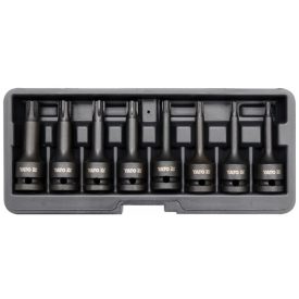   YATO YT1068 Gépi bit Ribe dugókulcs készlet 8 részes 1/2": RM5-RM13