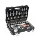 YATO YT12681 Dugókulcs készlet 94 részes 1/2": 10-32 mm, 1/4": 4-14 mm CrV