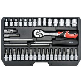   YATO YT14471 Dugókulcs készlet 38 részes 1/4": 3,5-14 mm S2