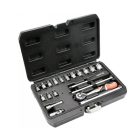 YATO YT14491 Dugókulcs készlet 20 részes 1/4": 3,5-14 mm CrV