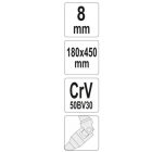 YATO YT15273 Csuklós T-kulcs 8 mm / 450 mm CrV