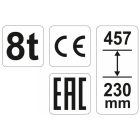 YATO YT17003 Hidraulikus emelő 8t