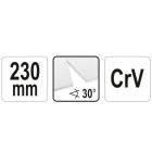 YATO YT18970 Lemezvágó fogó 30° 230 mm CrV