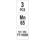 YATO YT19261 Tartalék penge YT-19260 lemezvágó ollóhoz 