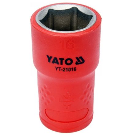 YATO YT21016 Dugókulcs 3/8" 16 mm 1000 V-ig szigetelt