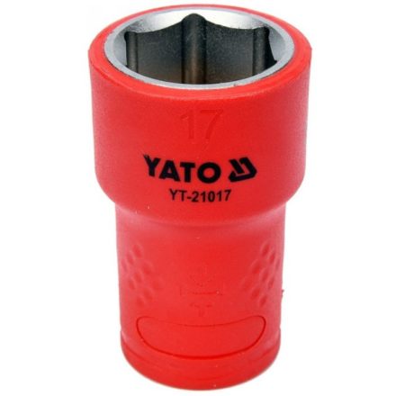 YATO YT21017 Dugókulcs 3/8" 17 mm 1000 V-ig szigetelt