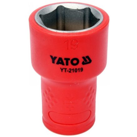 YATO YT21019 Dugókulcs 3/8" 19 mm 1000 V-ig szigetelt