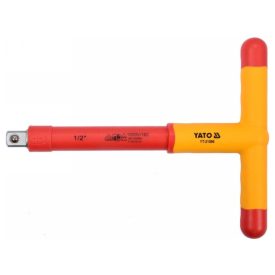   YATO YT21096 T-alakú hajtókar 1/2" 1000 V-ig szigetelt CrV