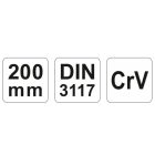 YATO YT2171 Állítható villáskulcs 0-32 / 210 mm CrV