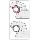 YATO YT22005 Racsnis kombinált anya-csőfogó 300 mm CrV