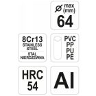 YATO YT2229 Csővágó olló (PVC) Max D=64 mm Al