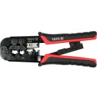 YATO YT22442 Krimpelő fogó UTP hálózati ( RJ45 ) és telefon ( RJ11 ) csatlakozókhoz