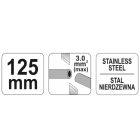 YATO YT2262 Kábelvágó fogó 125 mm RM