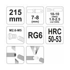 YATO YT2293 Blankoló fogó 215 mm