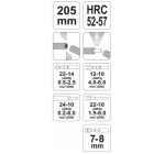 YATO YT2313 Blankoló és krimpelő fogó 205 mm