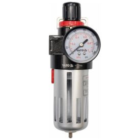   YATO YT2383 Pneumatikus levegő szűrő nyomásszabályzóval 1/2" 