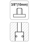 YATO T2391 Pneumatikus gyorscsatlakozó 3/8" menetes 