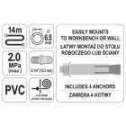 YATO YT24243 Automata pneumatikus tömlődob 14m