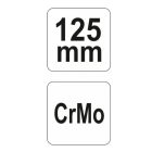 YATO YT2449 Ívelt önzáró fogó 125 mm CrMo