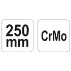 YATO YT2453 Ívelt önzáró fogó 250 mm CrMo